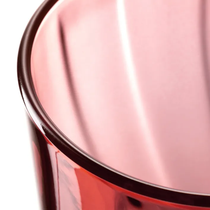 LEONARDO Trinkglas TWIST 6er Set 300 ml rot