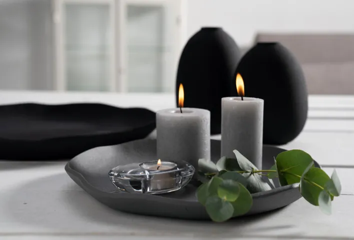 LEONARDO Vase 16,4 cm schwarz