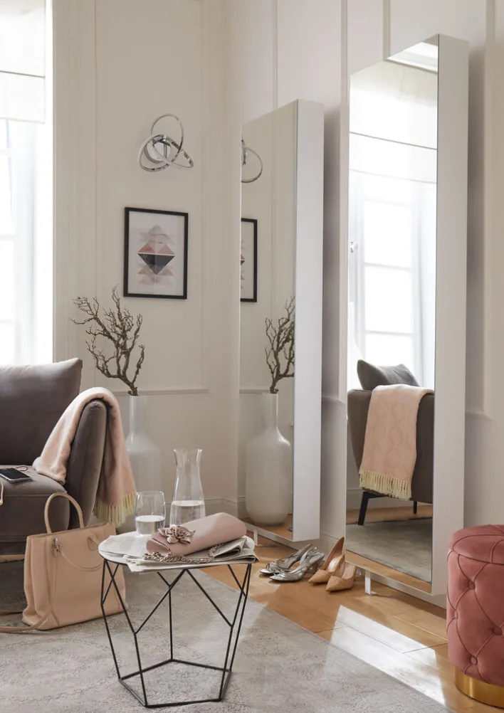 LEONARDO Vase MILANO 64 cm weiß