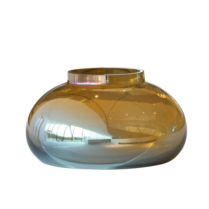 LEONARDO Vase POESIA 25 cm goldfarbig