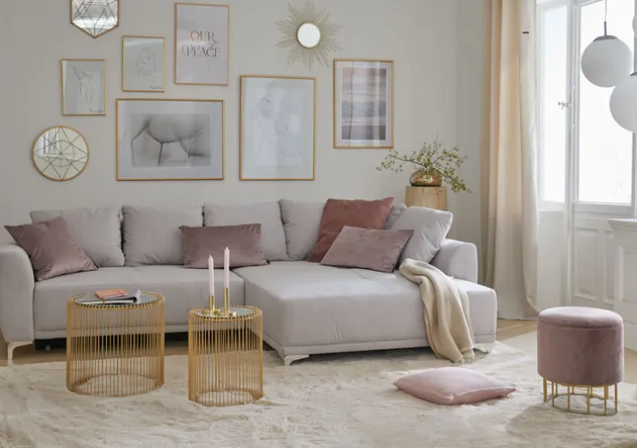 LEONARDO Vase POESIA 25 cm goldfarbig