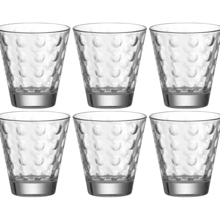 LEONARDO Whiskyglas OPTIC 6er Set transparent