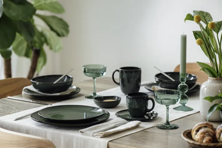 Like Speiseteller LAVE vert