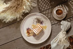 like. Speiseteller PERLEMOR SAND braun