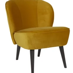 Loungesessel SARA ockergelb