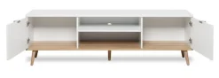 Lowboard GÖTEBORG 160 x 50 cm weiß