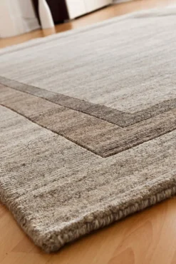 LUXOR living Schurwollteppich KUMARI 250 x 300 cm beige