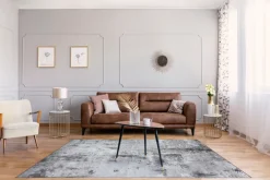 LUXOR-living Outdoorteppich LAGO 200 x 290 cm anthrazit/grau