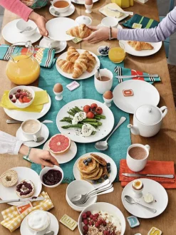 MAXWELL & WILLIAMS Butterdose DIAMONDS 16 x 11 x 10 cm Keramik weiß