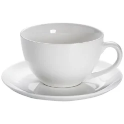 MAXWELL & WILLIAMS Kaffeetassen Set BASICS 4-teilig weiß