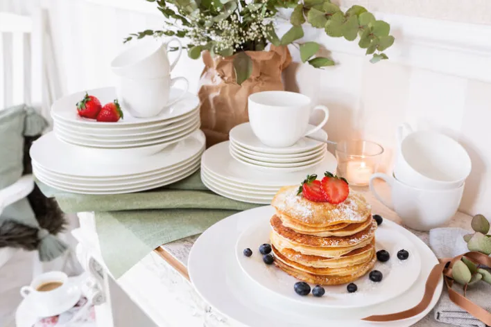 Maxwell & Williams Kombiset CASHMERE VILLA 30-teilig weiß