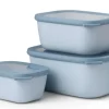 MEPAL Frischhaltedose CIRQULA I 3er Set nordic blue