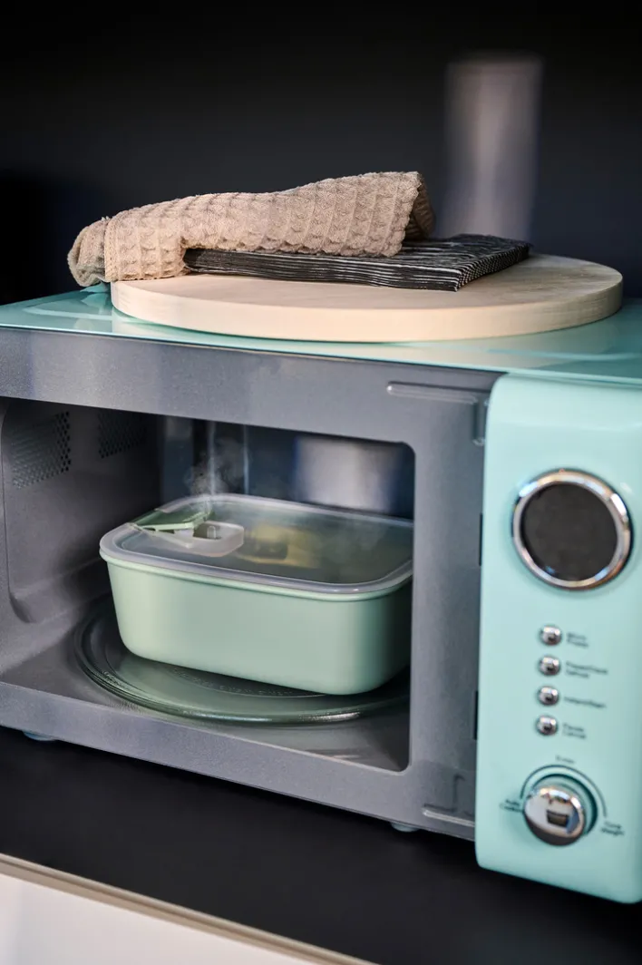 MEPAL Frischhaltedosen-Set EASYCLIP 3-teilig Nordic White Kunststoff