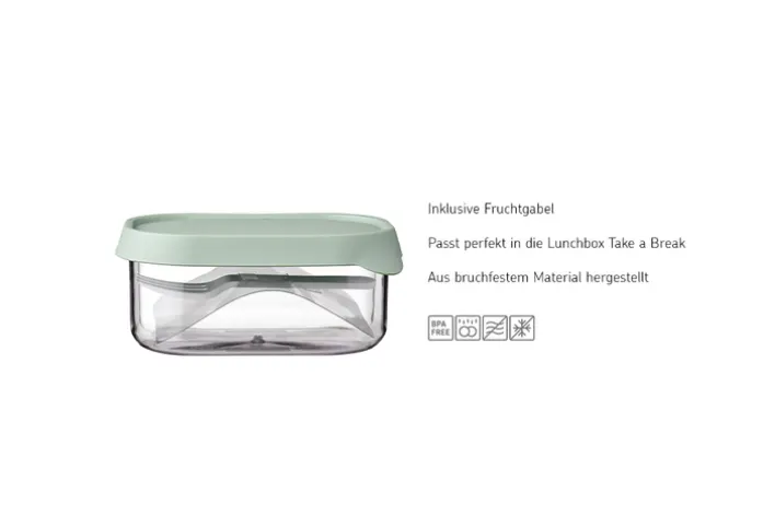 MEPAL Fruchtbox TAKE A BREAK 250 ml Kunststoff Nordic Blue