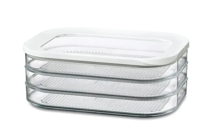 MEPAL Kühlschrankdose MODULA 1650 ml Kunststoff weiß