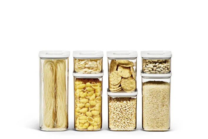 MEPAL Vorratsdosen-Set MODULA 7-teilig weiß