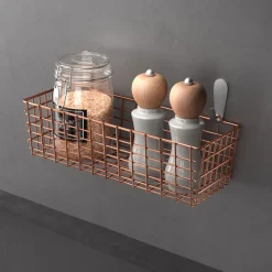 metaltex Allzweckkorb KOALA 2er Set kupferfarbig