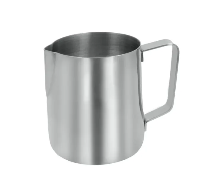 metaltex Milchkrug INOX 600 ml silberfarbig