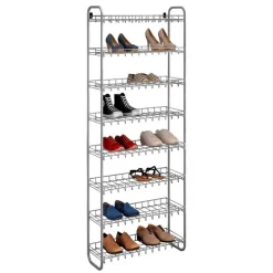 metaltex Schuhregal SHOE 8-Etg. silberfarbig