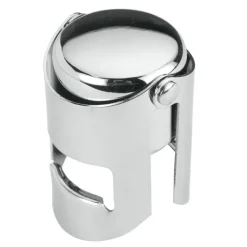 metaltex Sektflaschenverschluss chromfarbig