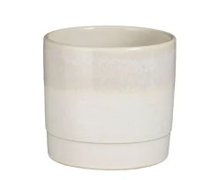 MICA DECORATIONS Übertopf OLOF 15 cm beige