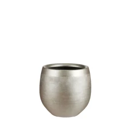 MICA DECORATIONS Übertopf DOURO 23 cm goldfarbig