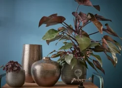 MICA DECORATIONS Übertopf GABRIEL18 cm bronzefarbig