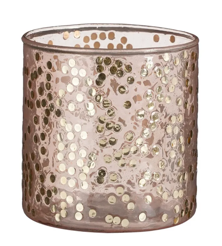 MICA DECORATIONS Teelichthalter rosa