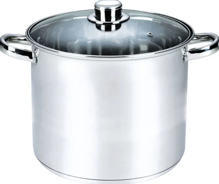 MICHELINO Großraumtopf 10 Liter Edelstahl