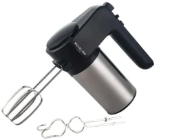 MICHELINO Handmixer schwarz/ silberfabig