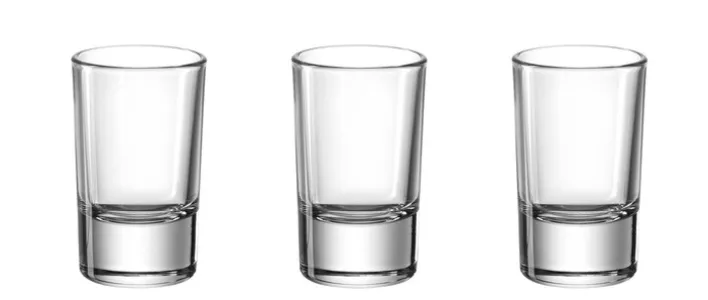 montana Schnapsglas BASIC 3er Set Glas