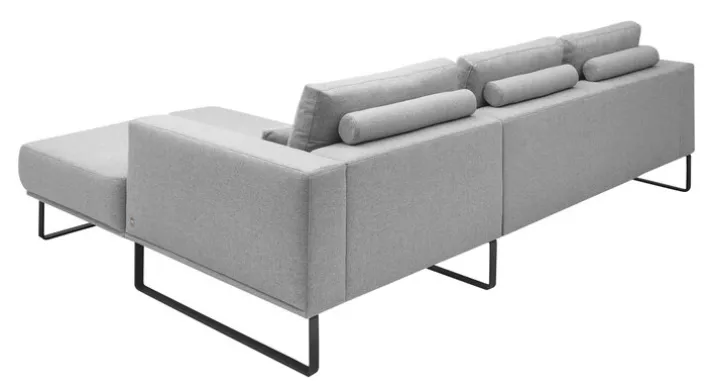Musterring Ecksofa JustB! R light grey