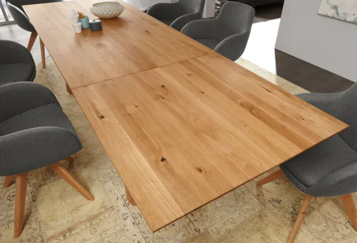 Musterring Esstisch TAVIA MR 4063 200-300 x 100 cm Massivholz Eiche