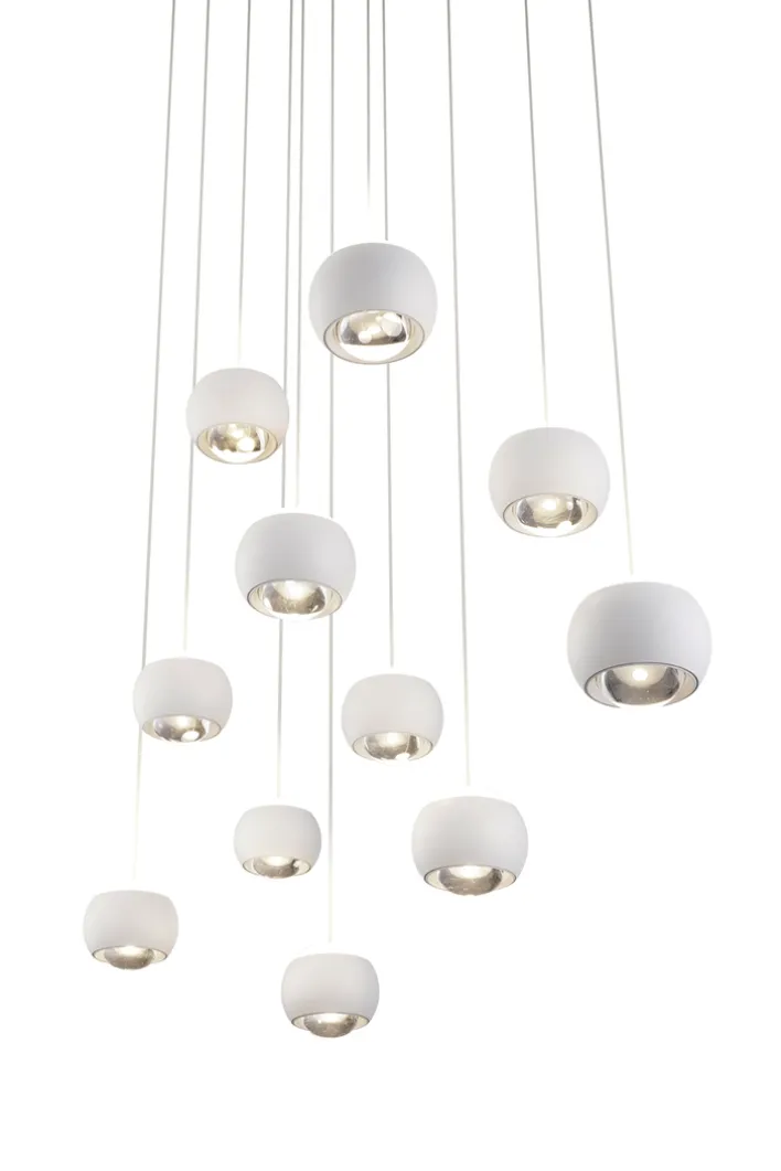 Musterring LED Balkenpendel MR CANNON 11-flg weiß