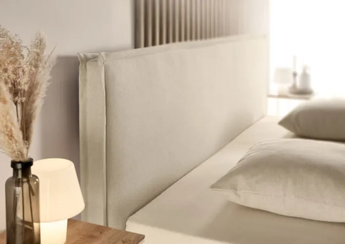 Musterring Polsterbett ELOS 180 x 200 cm cremebeige