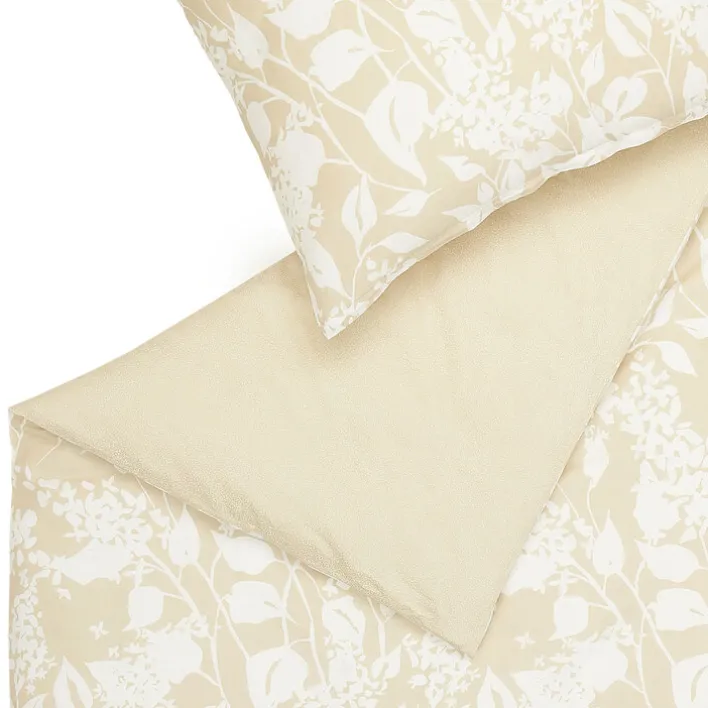 Musterring Satin-Bettwäsche MR-BLOOM 135 x 200 cm sand