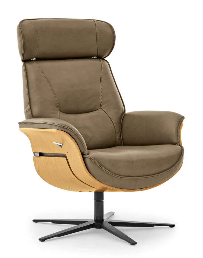 Musterring Sessel MR276 Leder Rodeo macchiato