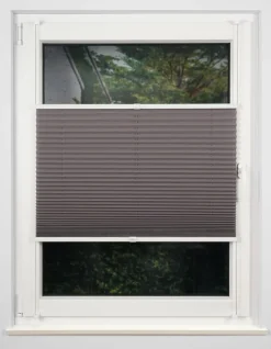 my deco Plissee 95 x 130 cm grau