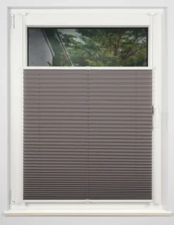 my deco Plissee 110 x 130 cm grau