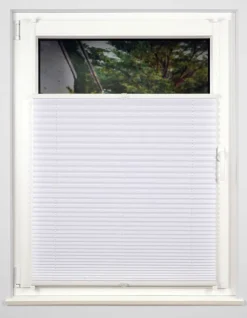 my deco Plissee 60 x 130 cm weiß