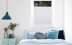 my deco Plissee 80 x 130 cm weiß