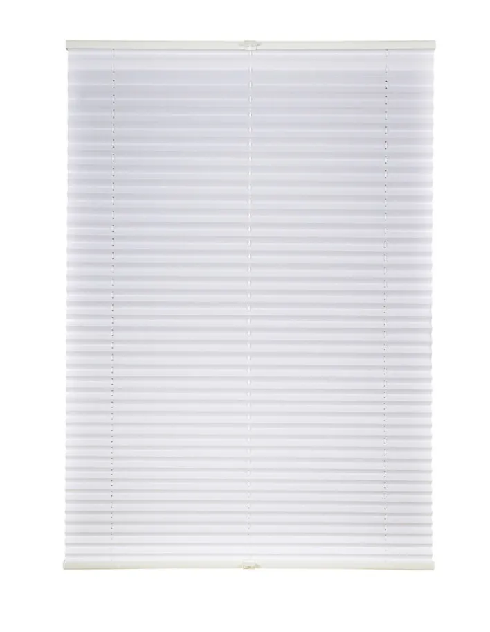 my deco Plissee 75 x 130 cm weiß
