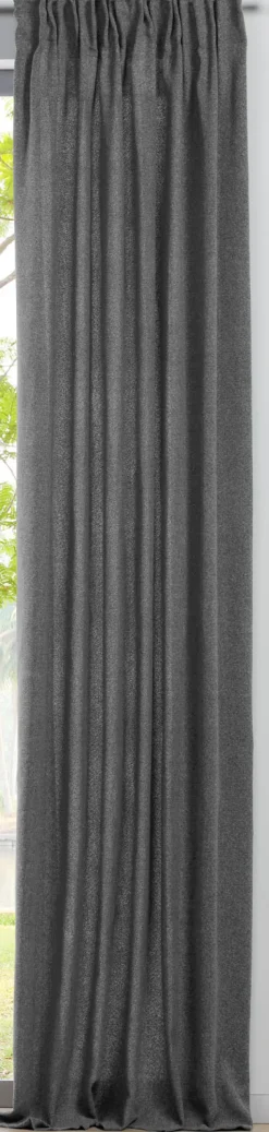 my deco Schlaufenschal CHALET 135 x 300 cm grau