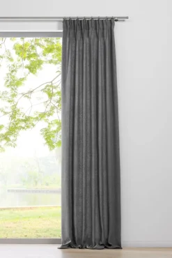 my deco Schlaufenschal CHALET 135 x 300 cm grau