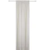 my deco Schlaufenvorhang BREEZE 135 x 300 cm weiss