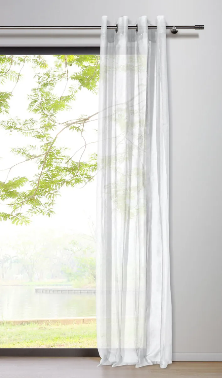 my deco Ösenschal SOFT 135 x 300 cm weiß