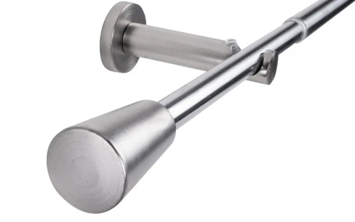 my deco Teleskopgarnitur MINO 100 - 190 cm Edelstahl