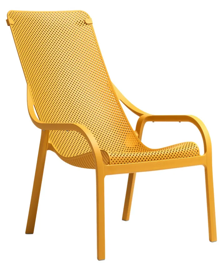 NARDI Outdoor Loungesessel NET LOUNGE senape