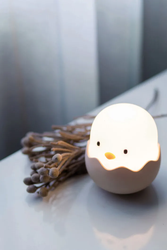 niermann LED Nachtlicht Küken Eggy Egg