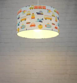 niermann Retrofit Kinderlampe Pendel Fahrzeuge